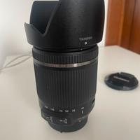 Obbiettivo Tamron 18-200 compatibile con Nikon