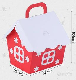 Scatoline  natalizie a casetta