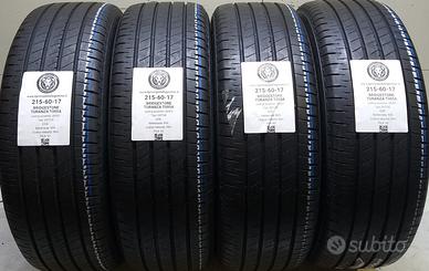 4 GOMME 215 60 17 BRIDGESTONE A66301