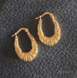 Orecchini oro 14kt