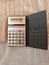 calcolatrice tascabile Sharp vintage 