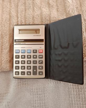 calcolatrice tascabile Sharp vintage 