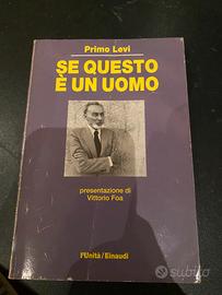 Se questo è un uomo – Primo Levi – Edizione 1992