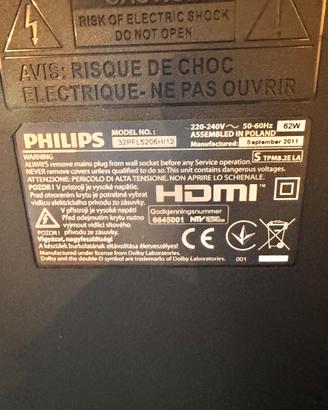Televisore Philips 32 pollici