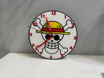 Orologio da parete ispirato a one piece