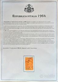 🇮🇹 lotti francobolli, questo anno 1964