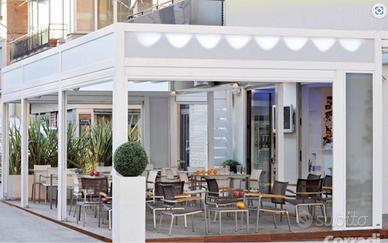 PERGOTENDA PORTANTE IN ALLUMINIO