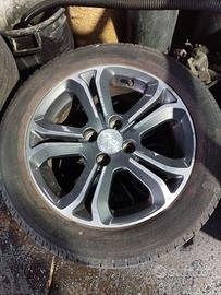 3 Cerchi in lega Peugeot 208 da 16 diamantati