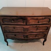 cassettiera in legno antiquariato