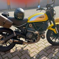 Ducati Scrambler icon yellow