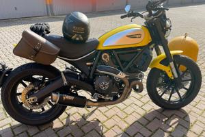 Ducati Scrambler icon yellow
