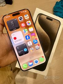 Iphone 15 pro max 256gb