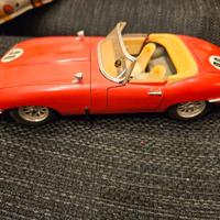 Jaguar E modellino Burago 1961