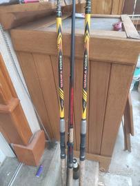 canne da pesca tubertini e shimano 