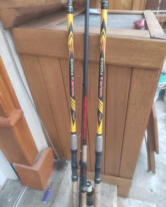 canne da pesca tubertini e shimano 