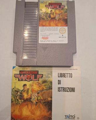 operation wolf Nintendo NES PAL