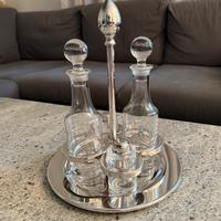 OLRI Set Menage Da Tavola in lega argentata silver