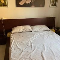 Letto matrimoniale contenitore