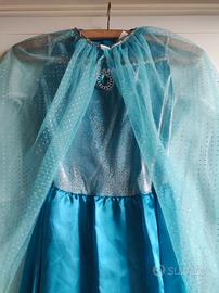 Vestito carnevale  Principessa Frozen 6-9 anni