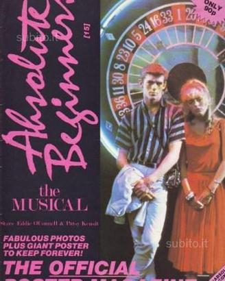 Absolute beginners-libro,poster,7" david bowie