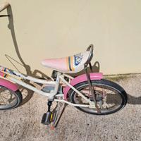 Bicicletta vintage Barbie più tre saltafoss