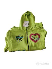 Felpa bambina Briko XL nuova con etichetta