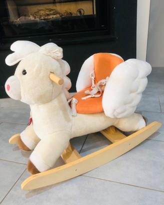Cavallo a dondolo Pegaso della Trudi