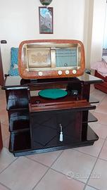 Radio giradischi con mobile