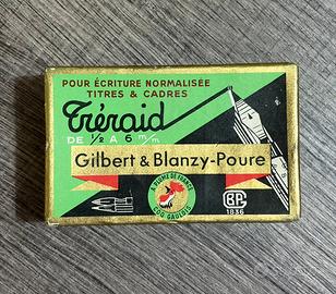 Scatola sigillata pennini “Gilbert&Blanzy-Poure”