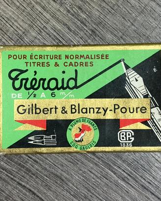 Scatola sigillata pennini “Gilbert&Blanzy-Poure”