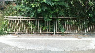 ringhiera in alluminio 9mt Lineari