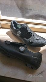 scarpe MTB Shimano rx8 con suola in carbonio  