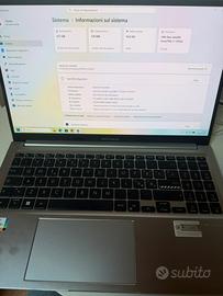 Portatile Asus Vivobook X1505v i7 16gb 500gb Win11