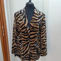 Giacca donna animalier
