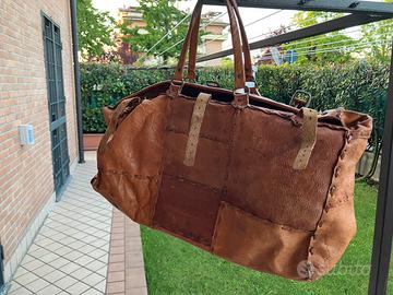 Borsone in vera pelle