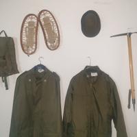 vestiario militare alpini, naia, militaria vintage