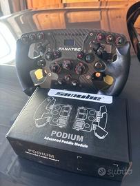 Fanatec Clubsport Formula v 2.5 X + podium paddle
