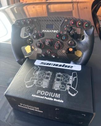 Fanatec Clubsport Formula v 2.5 X + podium paddle