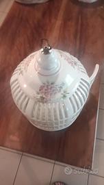 gabbia in ceramica decorativa