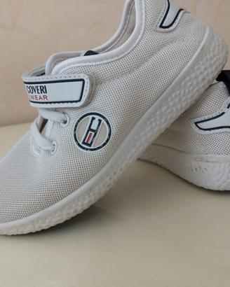 Scarpe bimbo bianche n. 33