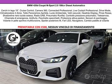 BMW Serie 4 C.19" M-Sport PRO Tetto Navi PDC NEW 