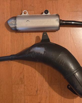 Scarico Completo Originale Kawasaki Kx 125 