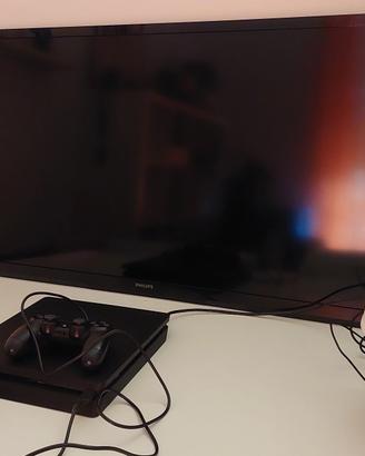 PlayStation 4 Slim + TV Philips 43