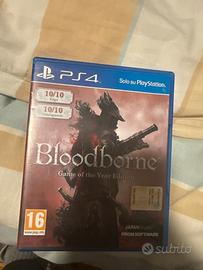 Bllodborne game of the year edition ps4