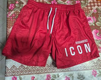Costume da Bagno DSquared2 ICON Rosso – Taglia XL