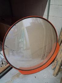 SPECCHIO DIAMETRO CM. 80 STRUTTURA IN PLASTICA