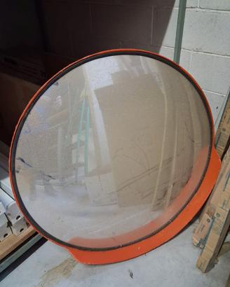 SPECCHIO DIAMETRO CM. 80 STRUTTURA IN PLASTICA