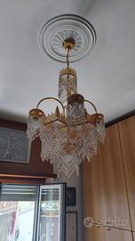 lampadario in vetro di murano 