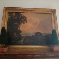 antiquariato  quadri e libro 