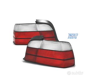FANALI BMW E36 ROSSO BIANCO LOOK M3